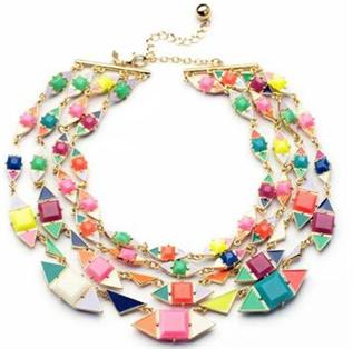 Zinc alloy necklace