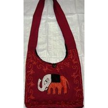 Cotton / Felt, Black / Red / Multi color