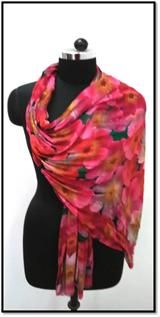 Viscose, Silk, Polyester, Cotton, Multiple colours
