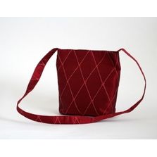 red silk bag