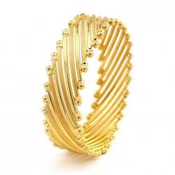Ethnic Gold Plated Bangle