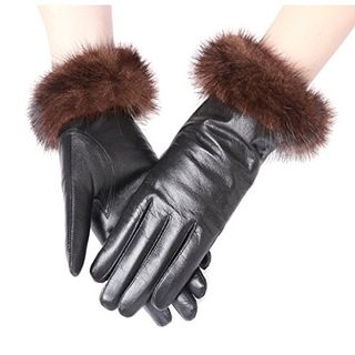 Women's Leather Gloves.