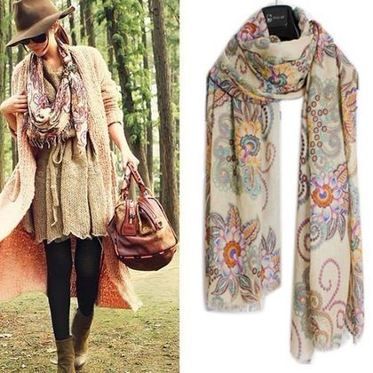 Vintage Fashion Scarves