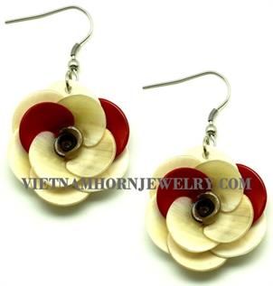 Lacquer Horn Earrings