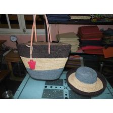 Crochet Raffia Handbag
