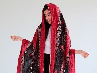 Embroidered Shawl