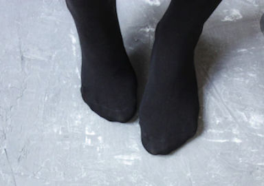 Man's Black Socks