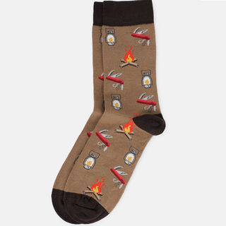 Men Printed Socks