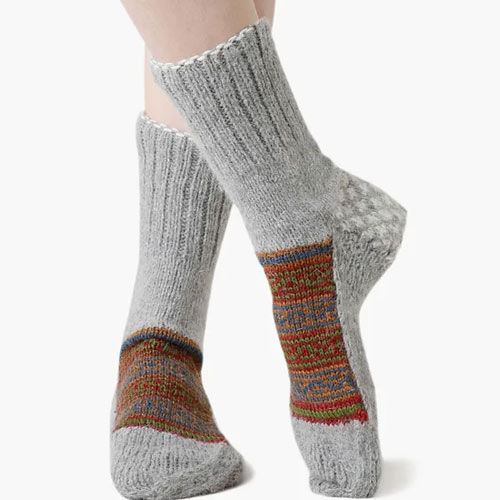 Women Hand Knitted Socks