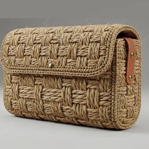Women Jute Clutch Bags