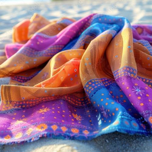 Women Fluttering Sarongs