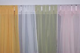 Voile curtains