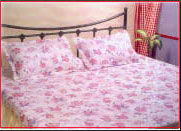 100% Cotton Bed sheets & Pillow Cover Set, Woven, Shrink-Resistant