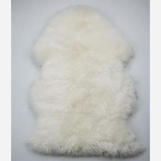 genuine sheepskin , handmade, soft and warm rug