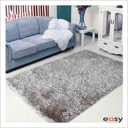 Wholesale New design PV long pile floor mat shaggy soft carpet