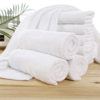 Cotton White Terry Face Towel