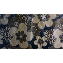 Faux Leather With Embroidery Fabric