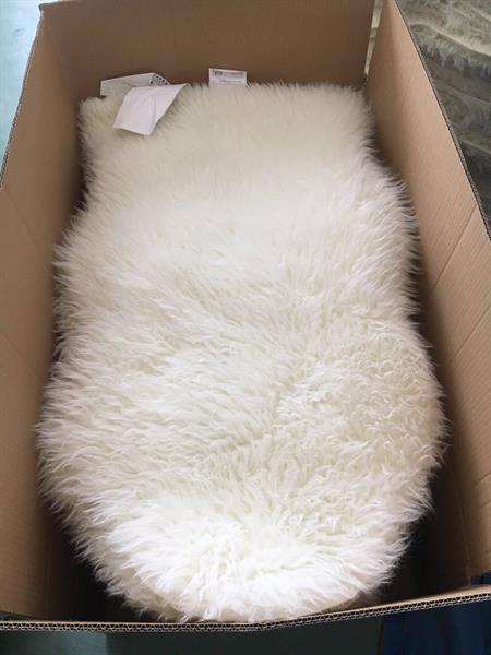 Faux fur Sheepskin Throw