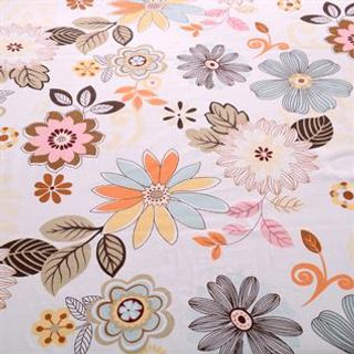 Flower Print Bed Sheet Exporters India