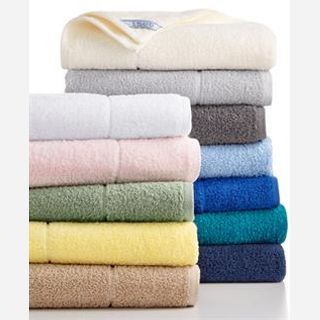 Cotton and Polyester Bath Towels