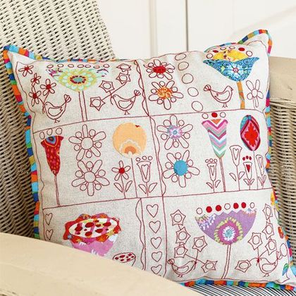 Embroidery Pillow