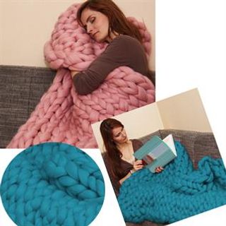 Knitting Throw Blankets