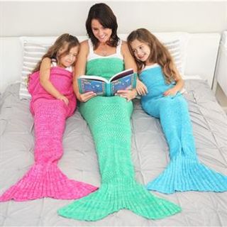 Crochet Mermaid Blanket