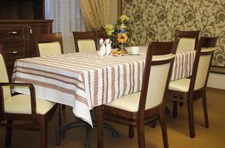 Flax Table Cover