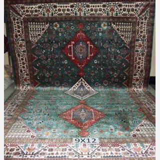 Hand Knotted Art Silk Carpets 