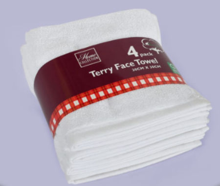 Terry Face Towels