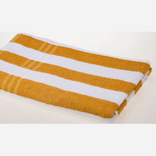 Terry Stripe Bath Towels