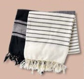 Cotton Yarn Dyed Stripe Hammam Towel