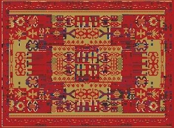 Persian Pattern Area Rug