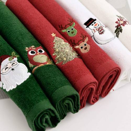 Hand Embroidered Towels