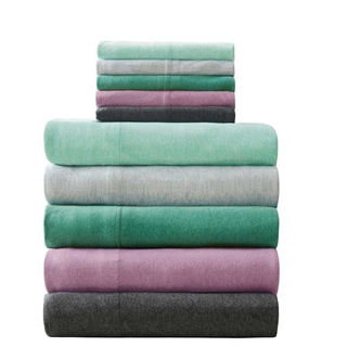 Solid Dyed Knitted Jersey Bedding Set