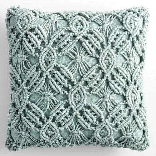 Macrame cushion cover clearance
