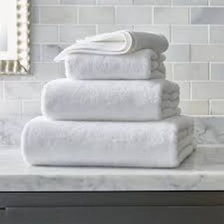 White Bathroom Towels