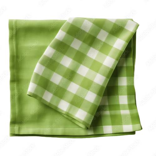 Checkered Pattern Kitchen Napkin