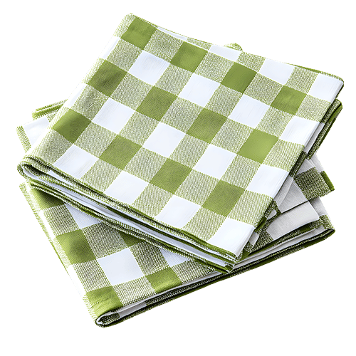 Checkered Pattern Kitchen Napkin