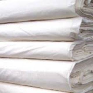Various, Cotton / Polyester, Greige, Plain