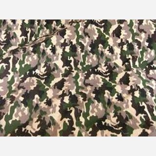 170-250 gsm, 65% Polyester / 35% Cotton Camouflage Printed, Dyed, Plain