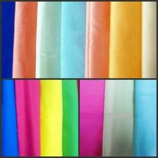 100-400 GSM, 40% Polyester / 60% Cotton, 50% Polyester / 50% Cotton , Dyed & White Bleach, Plain & T