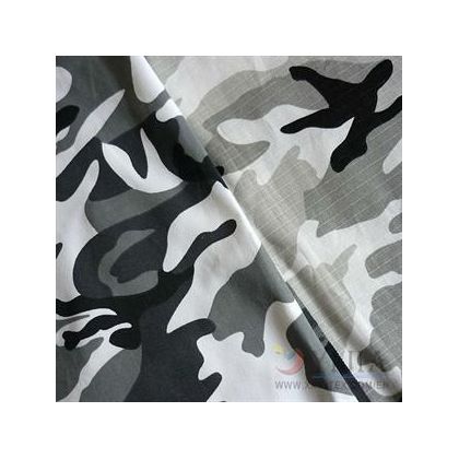 180-300 gsm, 65% Polyester / 35% Cotton Camouflage , Dyed, Ribstop, Satin, Twill