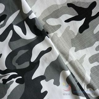 180-300 gsm, 65% Polyester / 35% Cotton Camouflage , Dyed, Ribstop, Satin, Twill