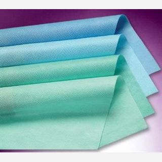 25 gsm, SMS Nonwoven, Dyed( Light Blue ), For hospital bed sheets
