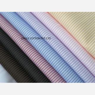 90 GSM, 100% Polyester, Polyester / Cotton, Fiber Dyed & White, Plain, Oxford