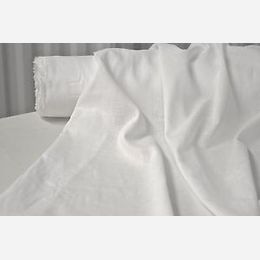 White Plain Cotton Fabric