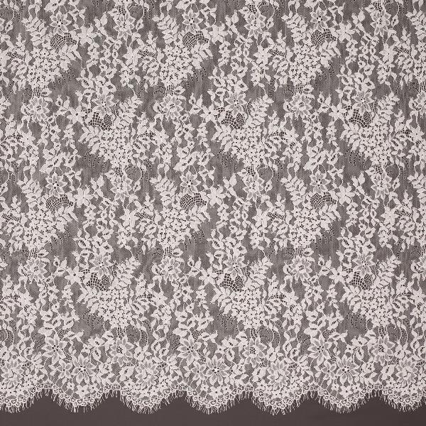 Lace Fabric : 100 GSM, 100% Polyester, Dyed, Plain Suppliers
