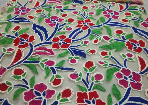 Chiffon Embroidered Fabric