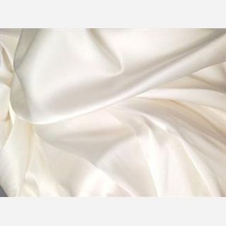 80 to 90 gsm, 100% Silk, White / Cream, Satin